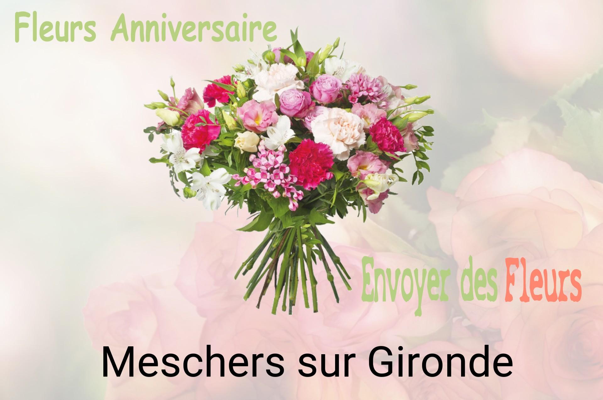 Bouquet de fleurs d’anniversaire livré à Meschers-sur-Gironde